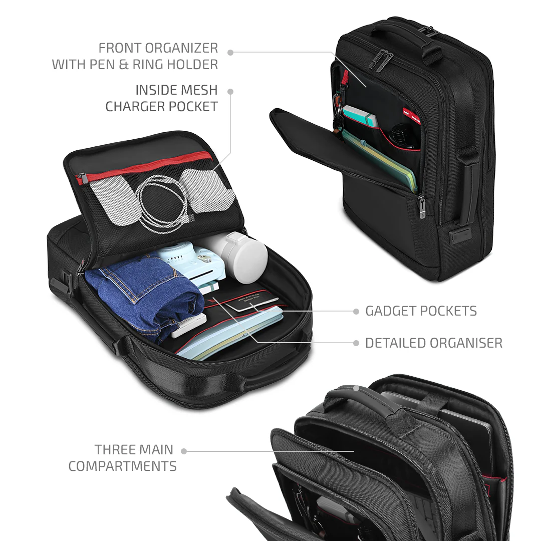 VIP LEGACY Laptop Expander Backpack - Image 4