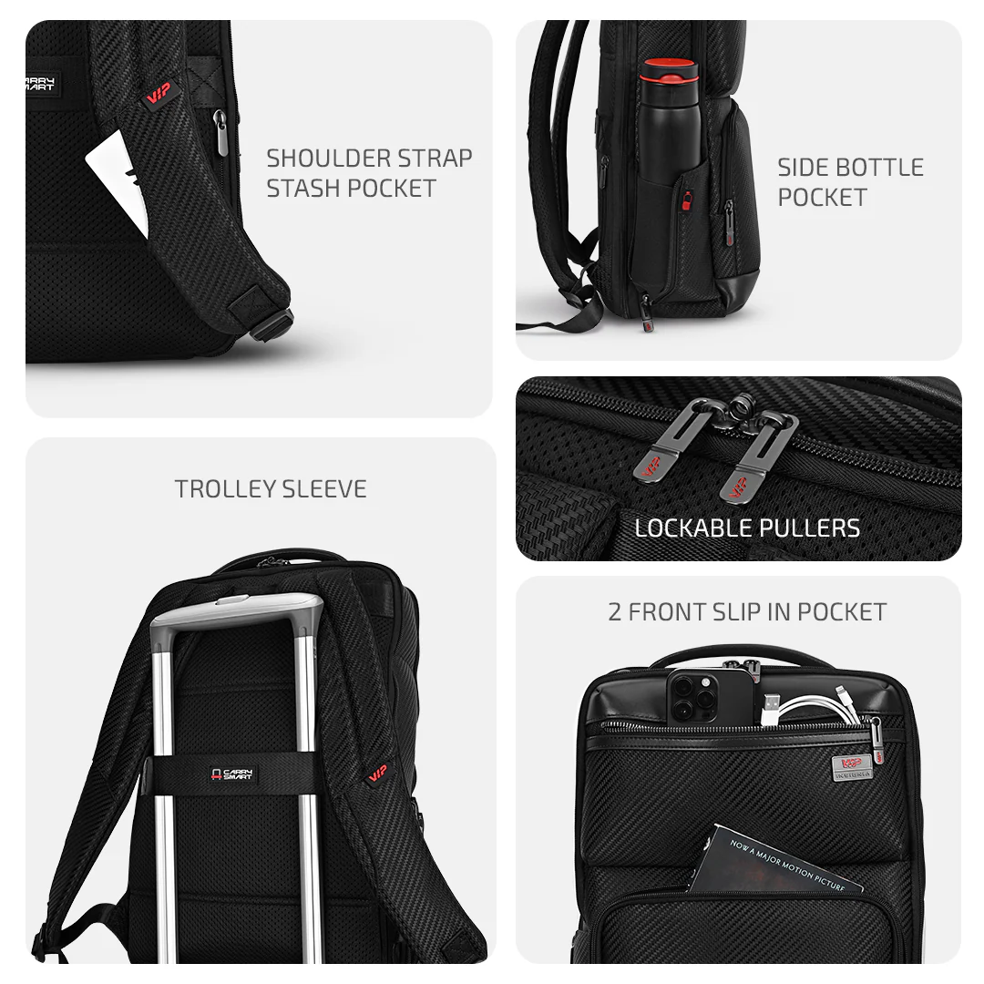 VIP URBAN Mesh Laptop Backpack - Image 5